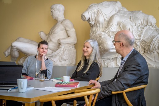 People at a table